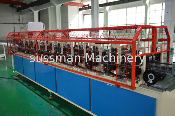 13 Stations Omega Stud And Track Roll Forming Machine About 5000 × 435 × 1000 Mm